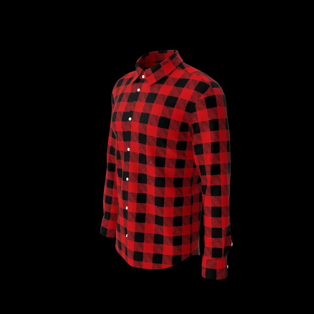 Man Plaid Shirt