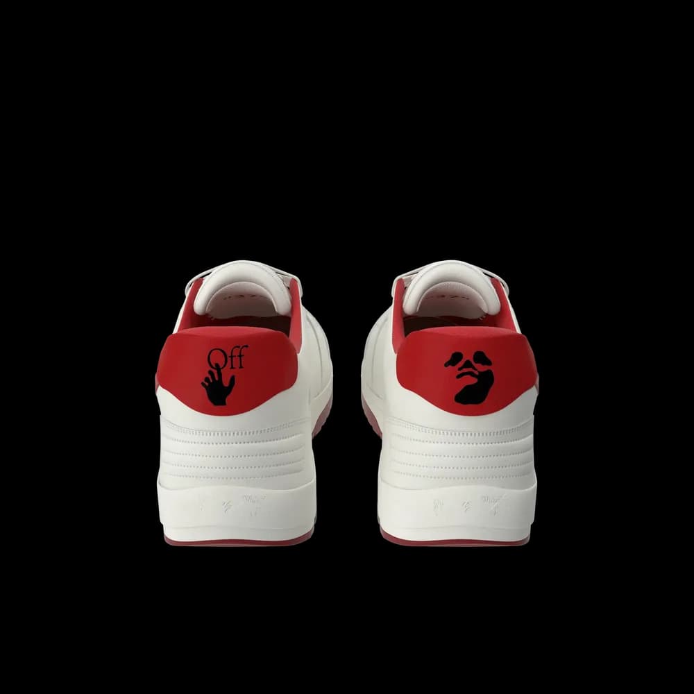 Sports Sneakers Off White & Red